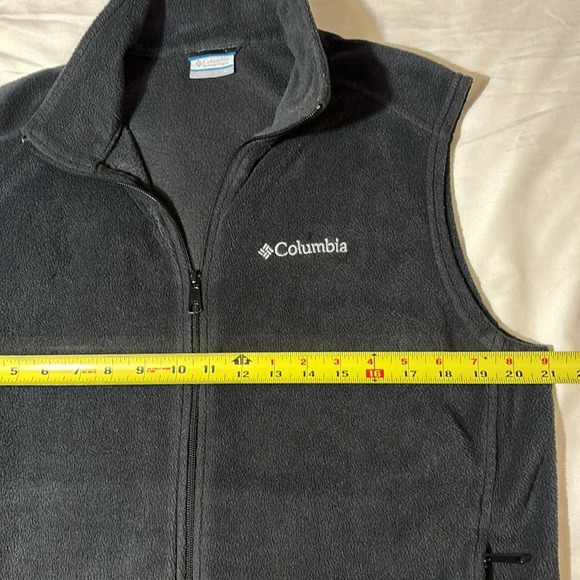 COLUMBIA - WOMEN'S BENTON SPRINGS VEST, Charcoal Heather, Size M - Picture 7 of 10